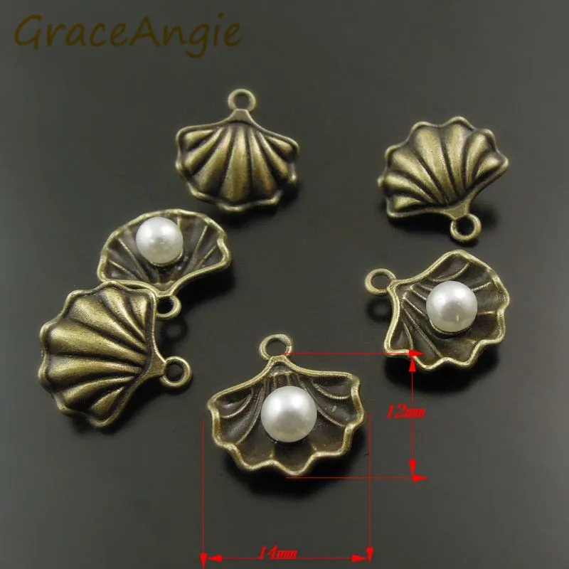 GraceAngie 40 шт./упак. цинковый сплав Аксессуары для ювелирных изделий Подвеска