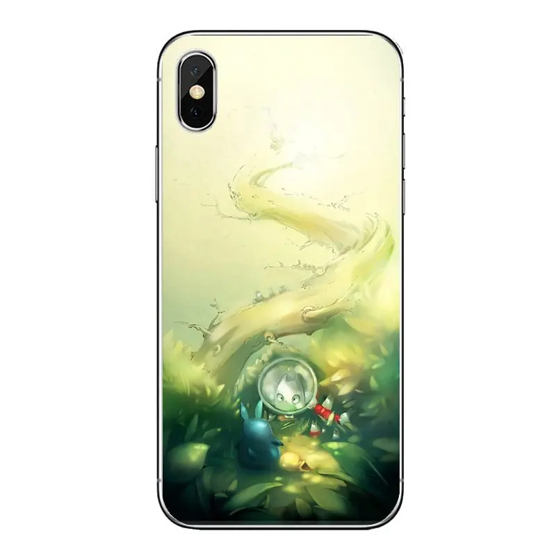 Мягкий прозрачный просвечивающийся чехол Чехлы Studio Ghibli для Xiaomi mi A1 A2 5X6X8 lite SE Pro Max x