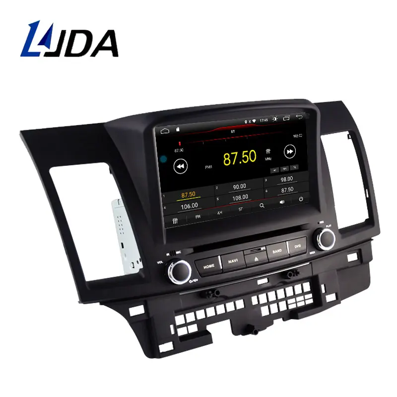 DSP Carplay Android 10 автомобильный DVD плеер для Mitsubishi LANCER 2007 2016 Wifi GPS Navi 2 Din автомобильное