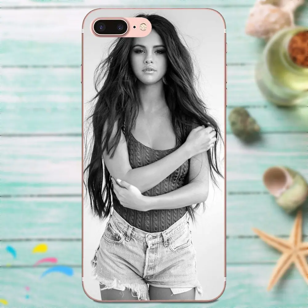 Актриса певица Селена Гомес для Galaxy J1 J2 J3 J330 J4 J5 J6 J7 J730 J8 2015 2016 2017 2018 mini Pro мягкий