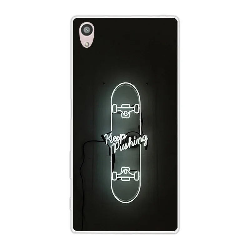 5 2-дюймовый чехол для Sony Xperia Z5 силиконовый защитный E6603 E6633 E6653 E6683 забавные чехлы