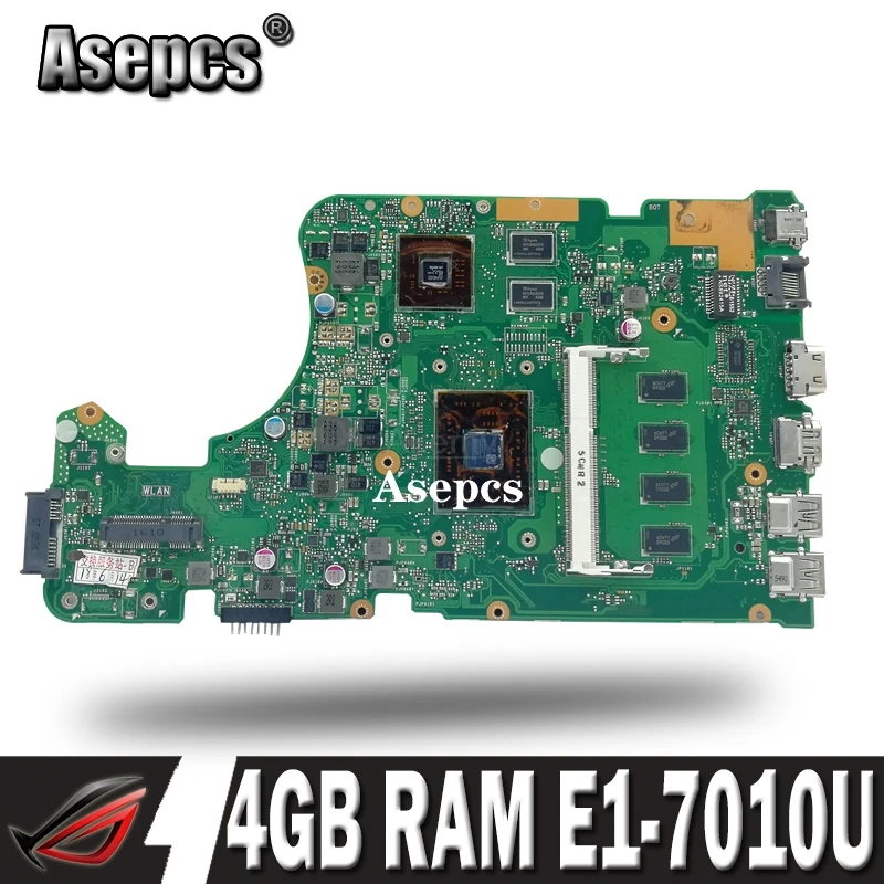 X555Yi X555DG материнская плата для ноутбука For Asus X555D X555Y Материнская Тест 100% ОК 4 Гб RAM