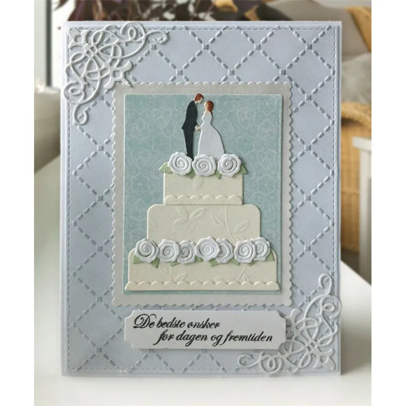 YaMinSanNiO Wedding Cake Metal Cutting Dies New for 2019 Die Cuts Card Making Craft Embossing Scrapbooking | Дом и сад