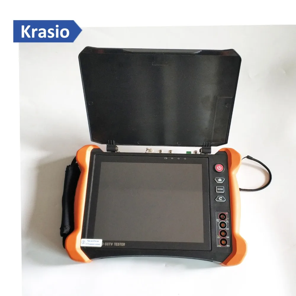 Multi function Handheld IP Camera Test Monitor 4K H.265 H.264 8MP TVI CVI AHD SDI with 8 inch TFT LCD Digital Multimeter TDR |