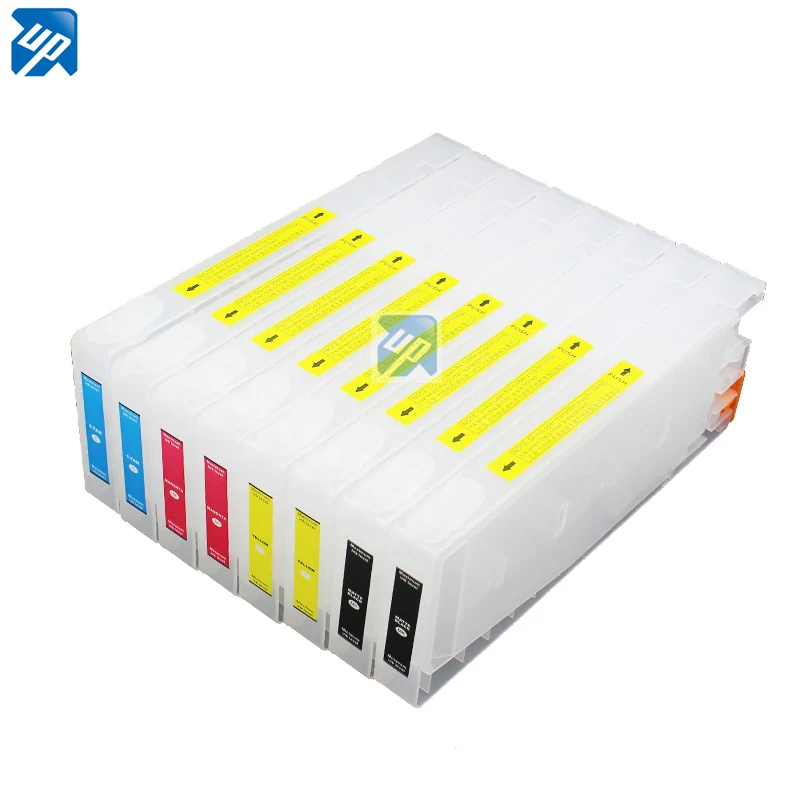 8 шт. pro7400 9400 СНПЧ 350 мл многоразовые картриджи для epson pro 7400 с чипом Бесплатная