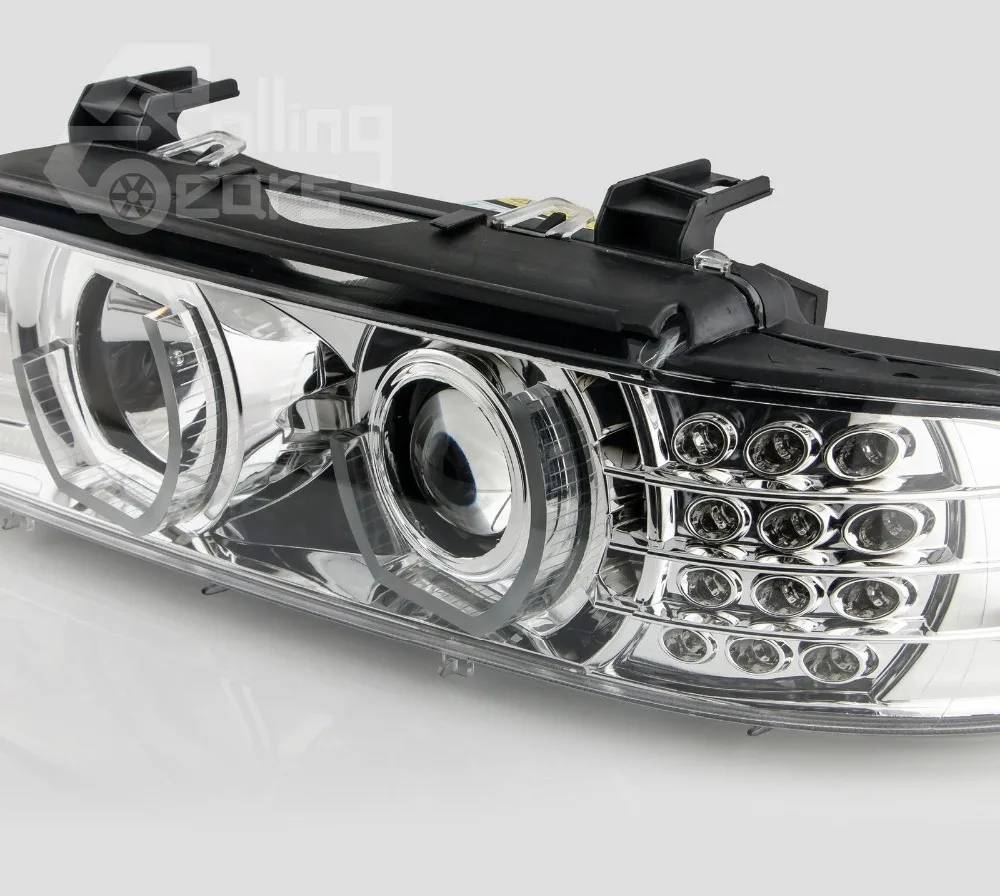Проектор Halo LED DRL Фары Глаза Ангела для BMW E39 5 серии 525i 530i 540i 01-03 | Автомобили и