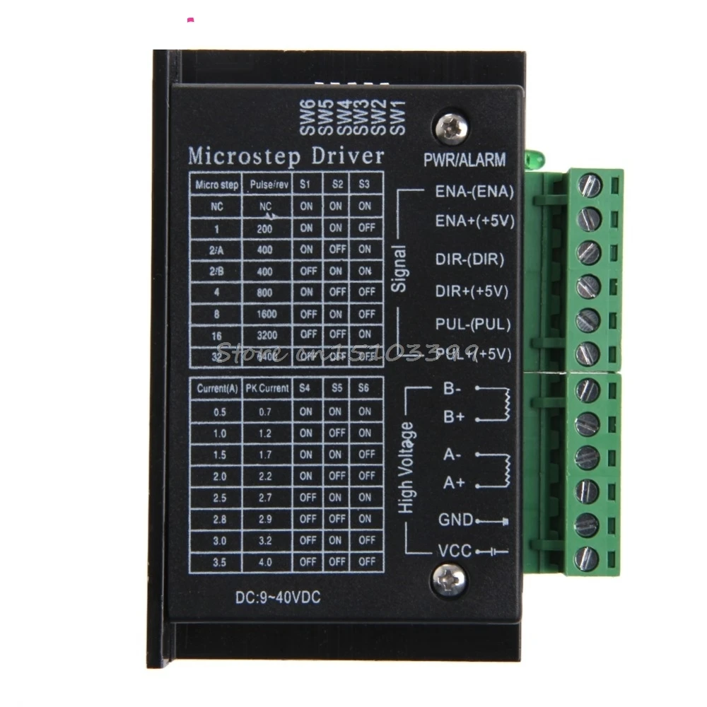 TB6600 одноосевой шаговый двигатель 4 а контроллер двигателя 9 ~ 42 в Micro Step CNC G08