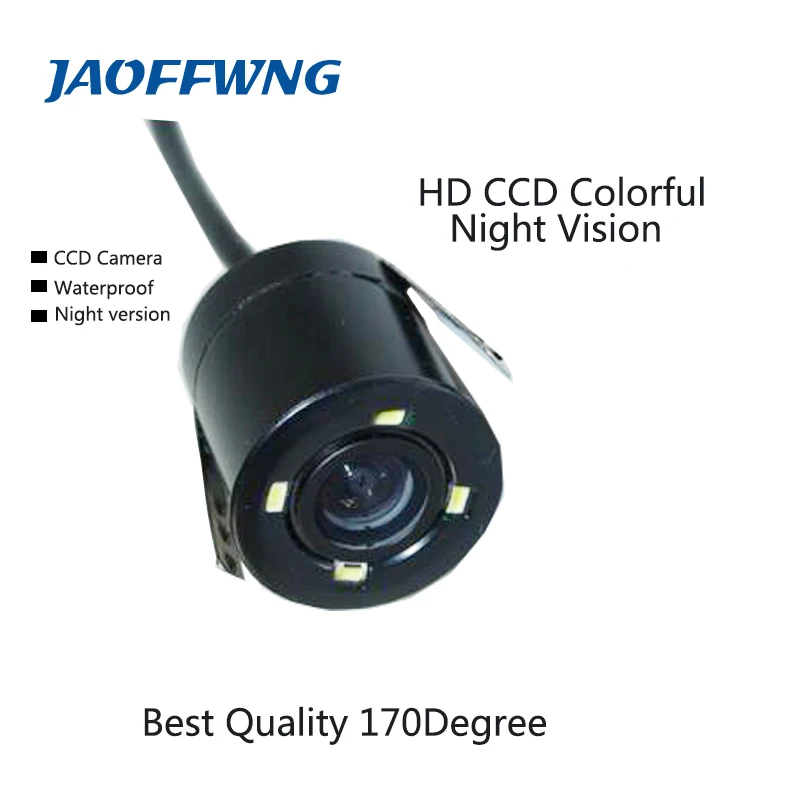 Бесплатная доставка CCD Универсальная автомобильная камера заднего вида HD