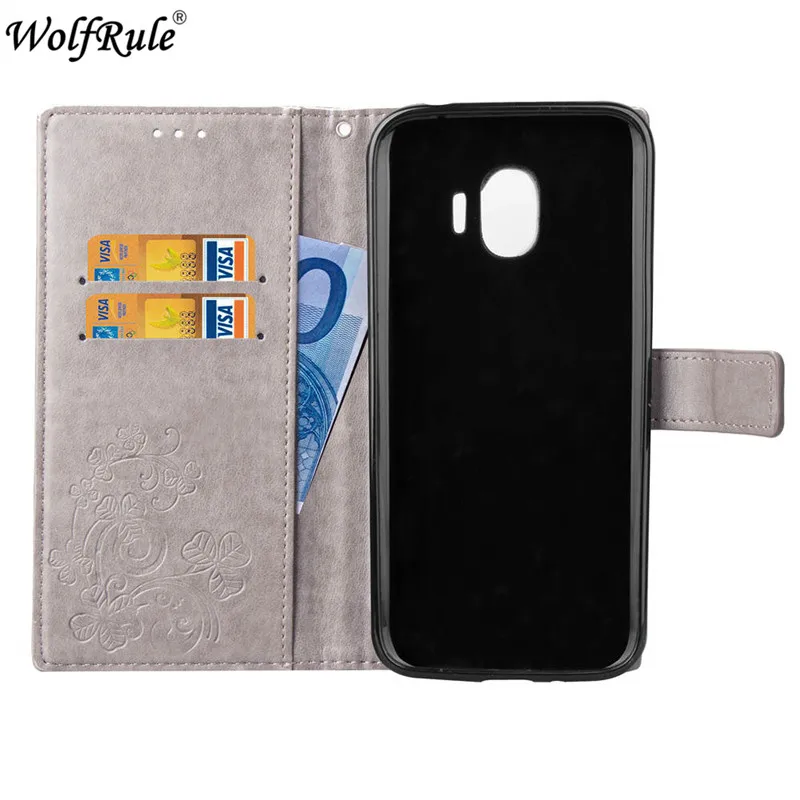 Чехол wolfrole для Samsung Galaxy J2 Pro 2018 чехол с откидной крышкой из искусственной кожи +