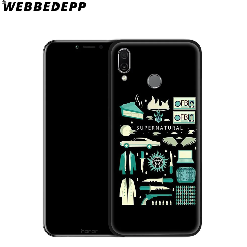 WEBBEDEPP супернатуральный мягкий чехол для Huawei P8 P9 P10 P20 P30 Lite Pro P Smart Z Plus 2019 Y6 Prime 2018 2017