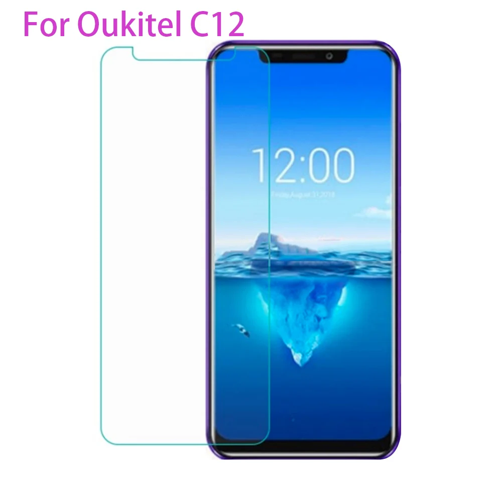 2 шт. закаленное стекло Naxtop 2.5D для Oukitel C16 C15 C13 C12 C11 Pro C8 прозрачное|Защитные стёкла и