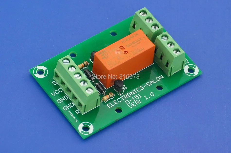 Модуль реле мощности DPDT 8 Amp 24 В постоянного тока RT424F24|tyco power module|latching relay modulebistable