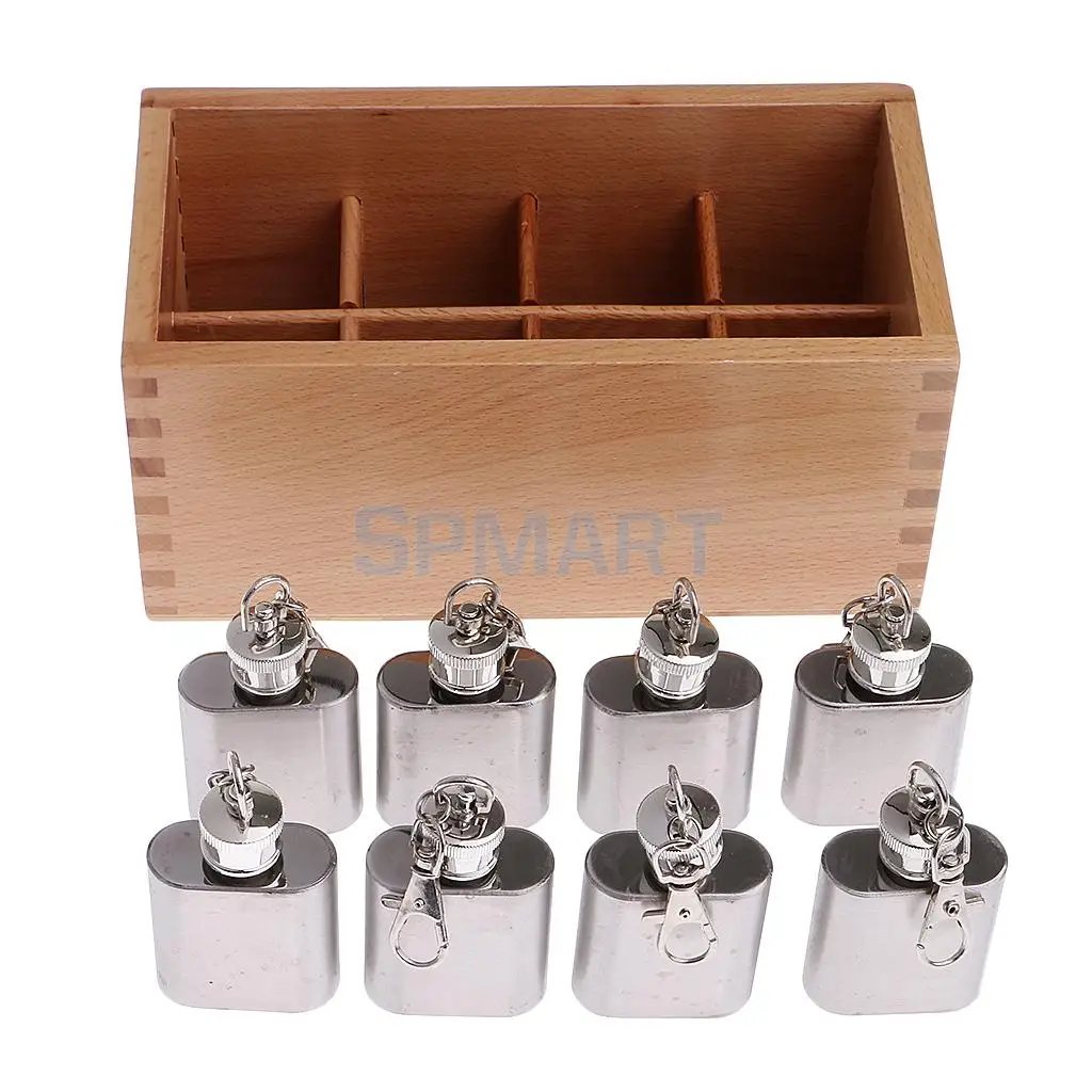 Монтессори Sensorial Material Thermic бутылки для детей раннего образования игрушки|bottles