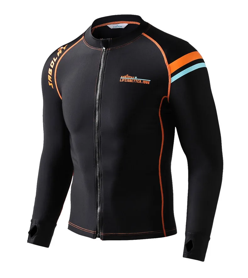 Sabolay Rashguard плавательные майки для серфинга футболка с длинным рукавом топ
