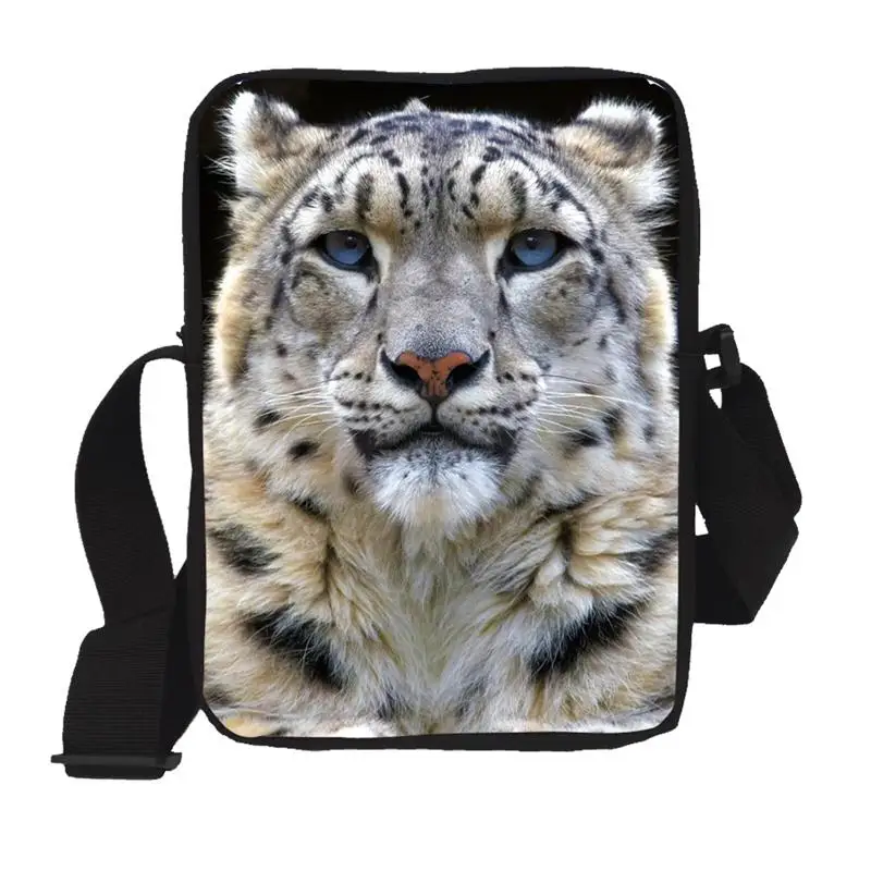 Сумка мессенджер для мальчиков с принтом тигра медведя и льва|men crossbody bag|shoulder