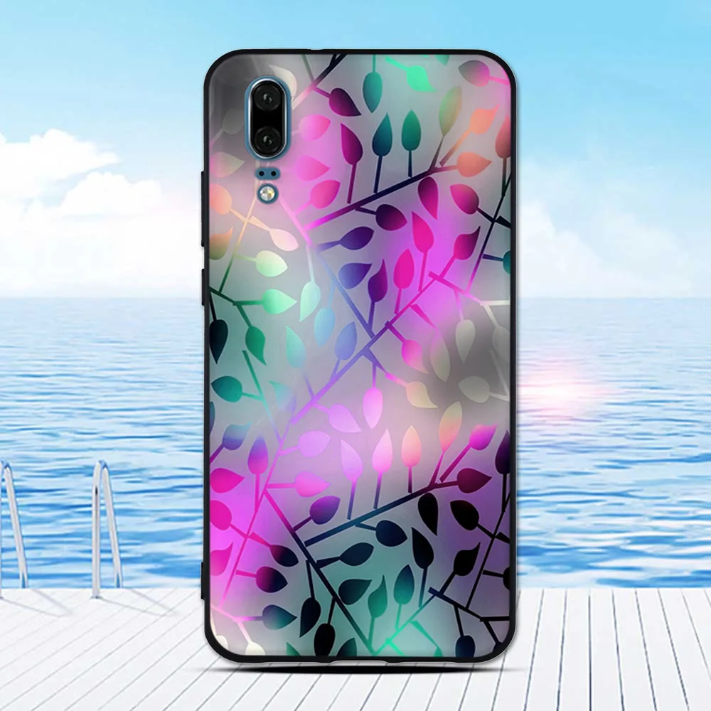 Чехол для Huawei P20 мягкий чехол из ТПУ телефона 5 7 дюйма силиконовые чехлы задняя
