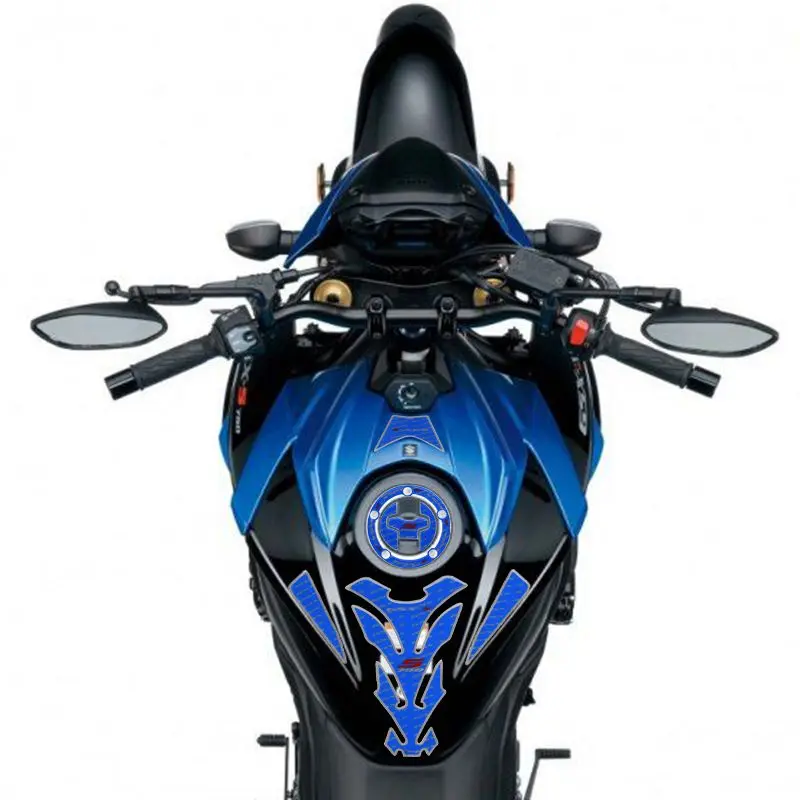 Free shipping 3D ADESIVI Sticker Decal Emblem Protection Tank Pad Cas Cap Fit SUZUKI GSXS750 GSX S750 17-19