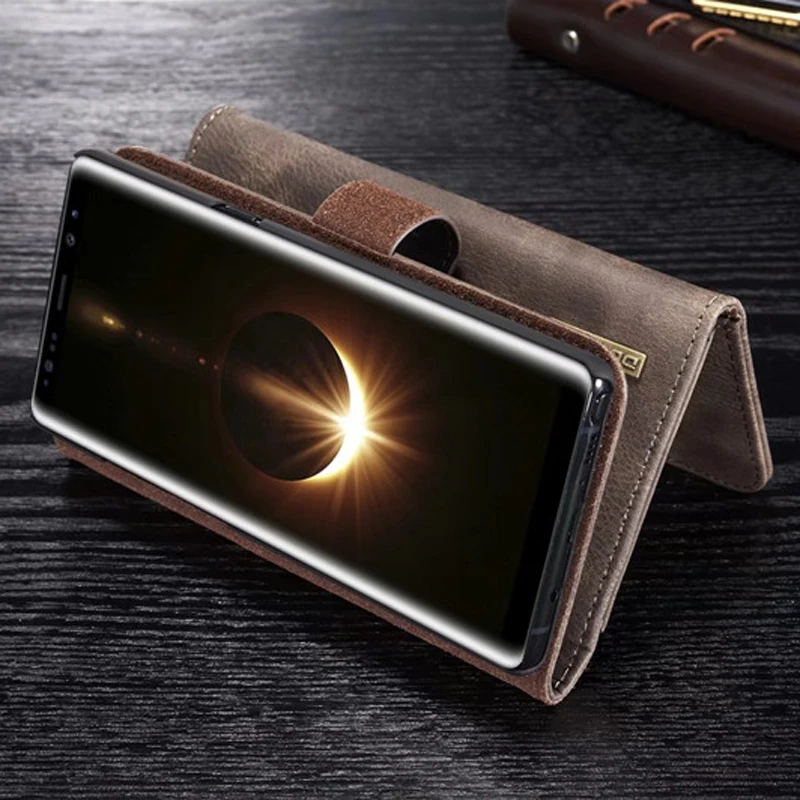 Роскошный высококачественный Винтажный чехол с откидной крышкой и разрезом для