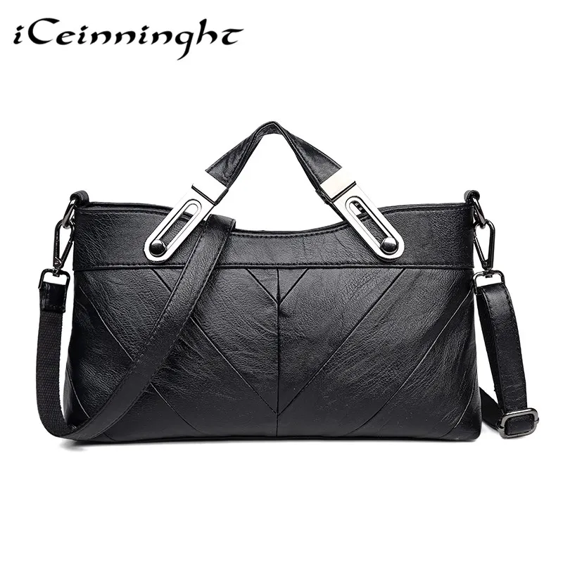 Новое поступление 2018 Брендовая женская сумка из искусственной кожи мягкая