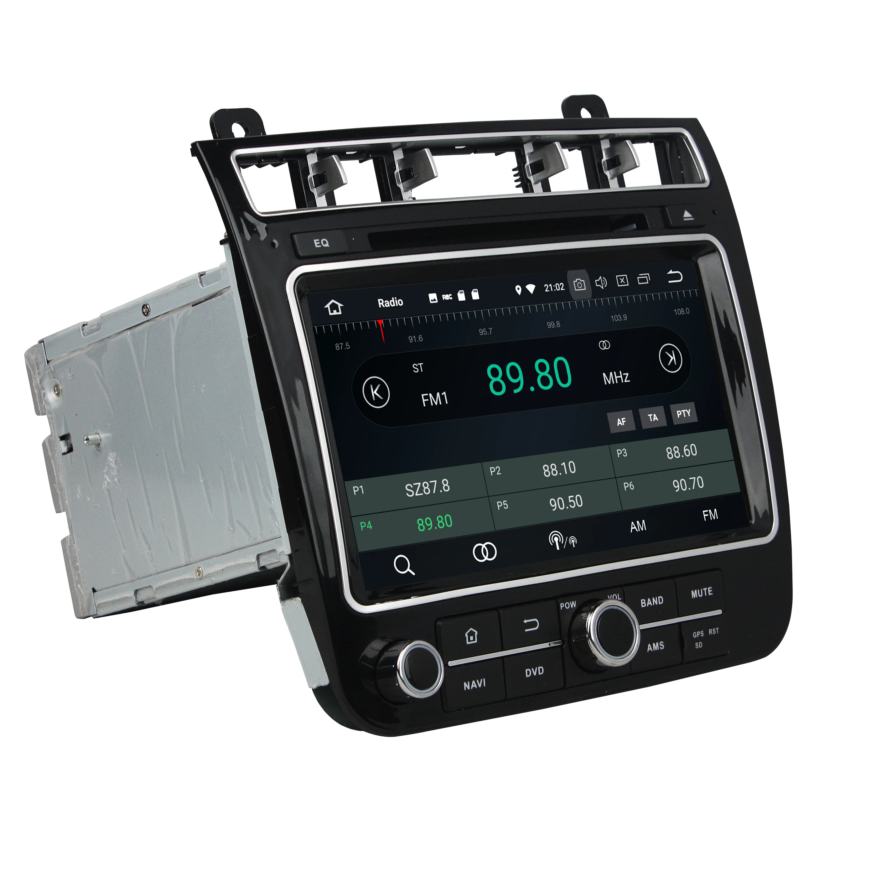 Navirider Android 10 автомобильный Радио плеер для T-OUAREG 2015 2016 Автомобильный gps головное