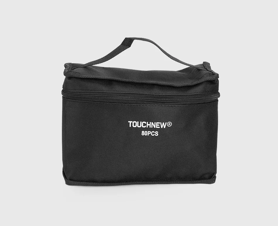 TOUCHNEW фломастер для скетчей 80 цветов Комплект двойной головкой алкоголь маркеры общий дизайн+ A4 книга набросков модных костюмов+ два пальца перчатки