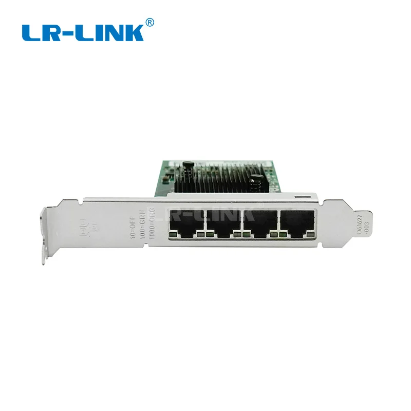 LR-LINK 9724PT гигабитная сетевая карта адаптер Lan четырехъядерный порт PCI-Express сетевая карта 1000 МБ Совместимость с Intel I350-T4
