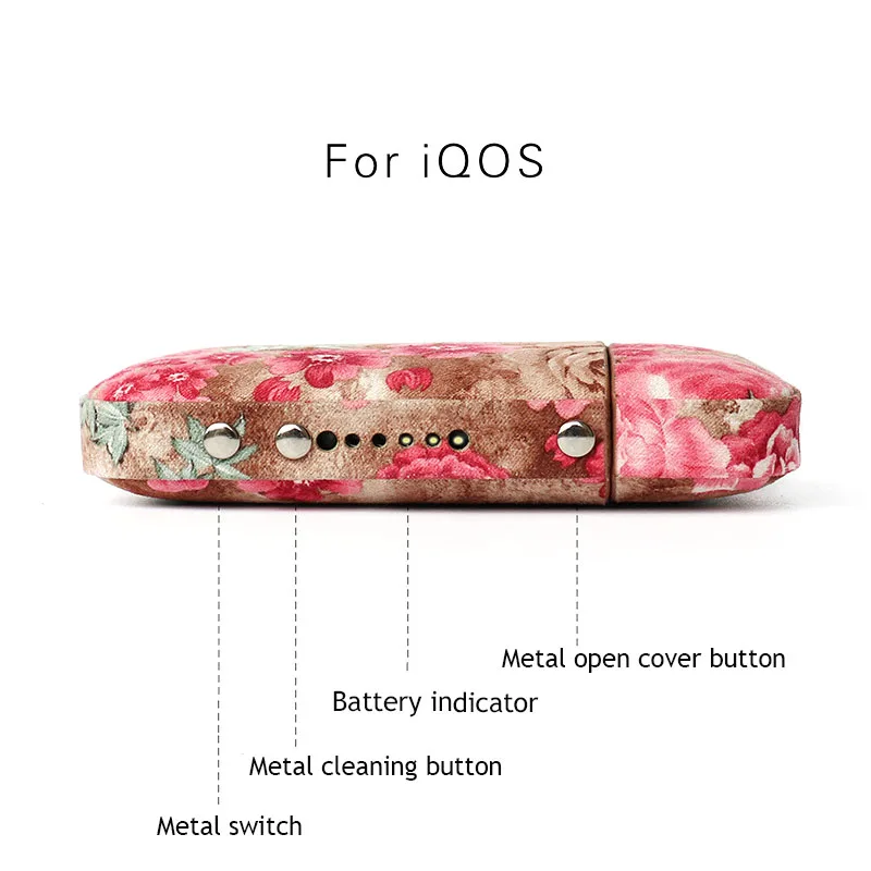 JINXINGCHENG 5 шт./партия чехол для Iqos 2,4 Plus кожаный чехол защитный держатель аксессуары