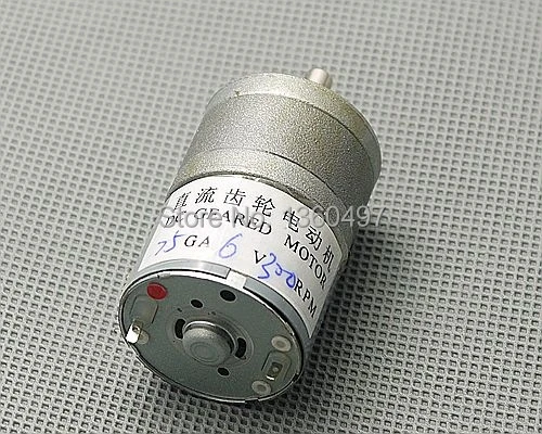 Новинка бесплатная доставка 300 об/мин 25GA 6 В постоянного тока 50 мА большой
