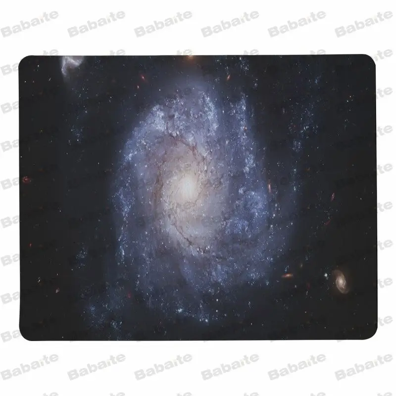 Babaite Смешные galaxy противоскользящие прочные силиконовые компьютерные коврики