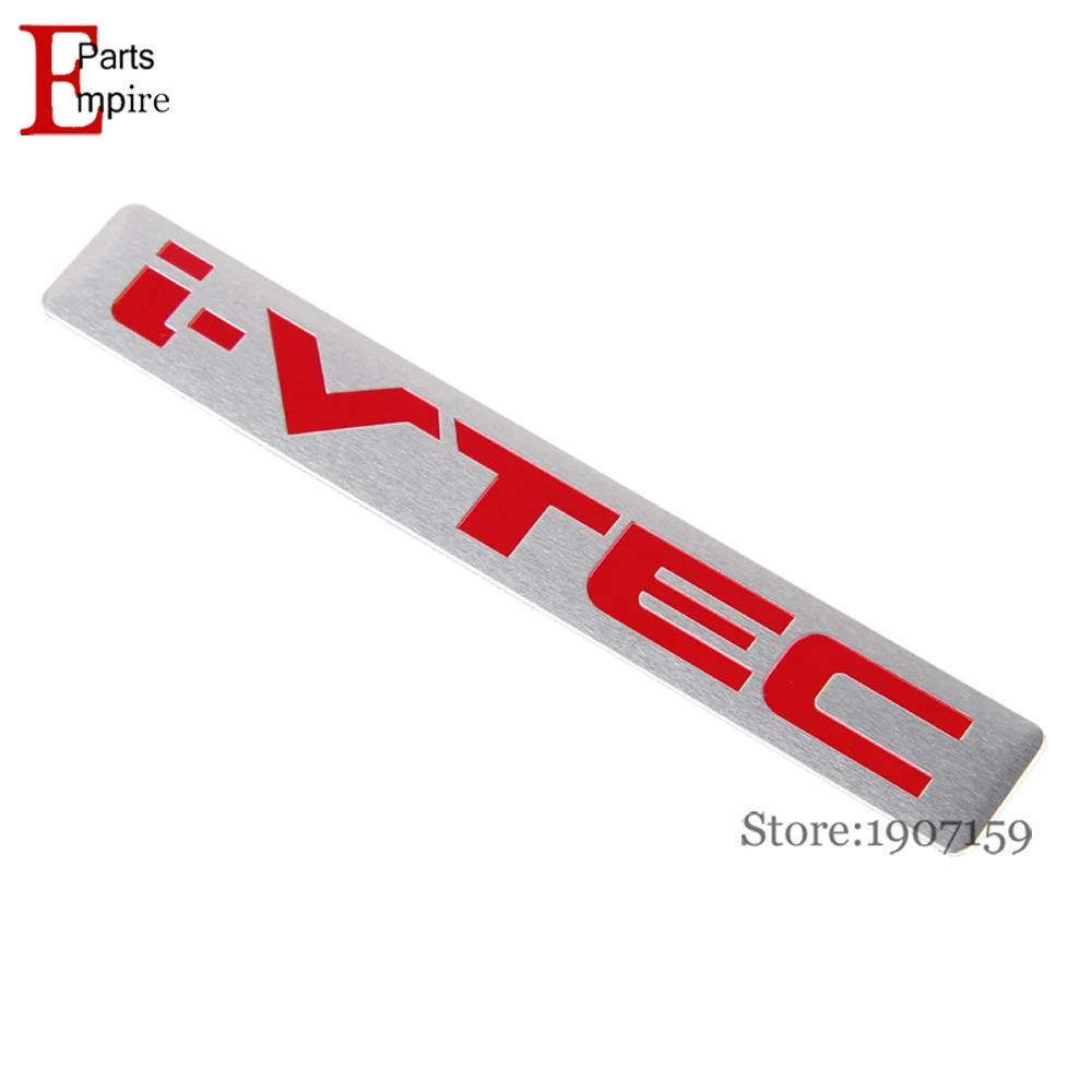 

Алюминиевый Сплав Стайлинга Автомобилей Для Я-VTEC 120 х 17 мм Логотип Аксессуары Эмблема Сторона Наклейки Авто Знак Для Dodge Bruick KIA Toyota BMW