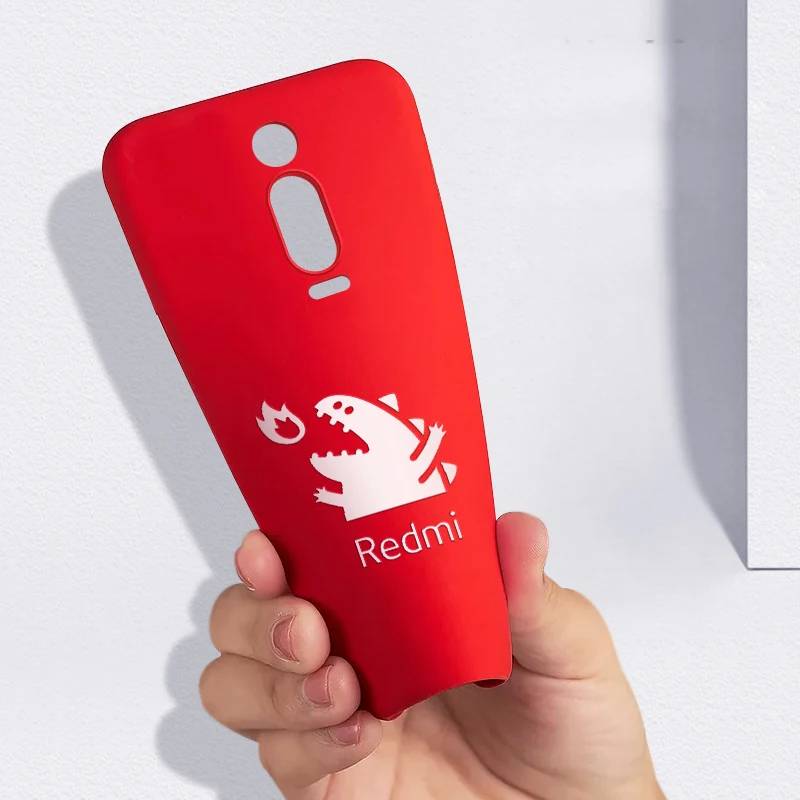 Redmi k20 case Liquid Silicone Protective cover for Monster Specail Edition soft slim Xiaomi redmi K20 pro Mi 9t cases |