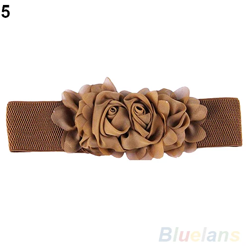 Женский модный Эластичный ремень в виде цветка|elastic stretch waist belt|stretch beltfashion belts |