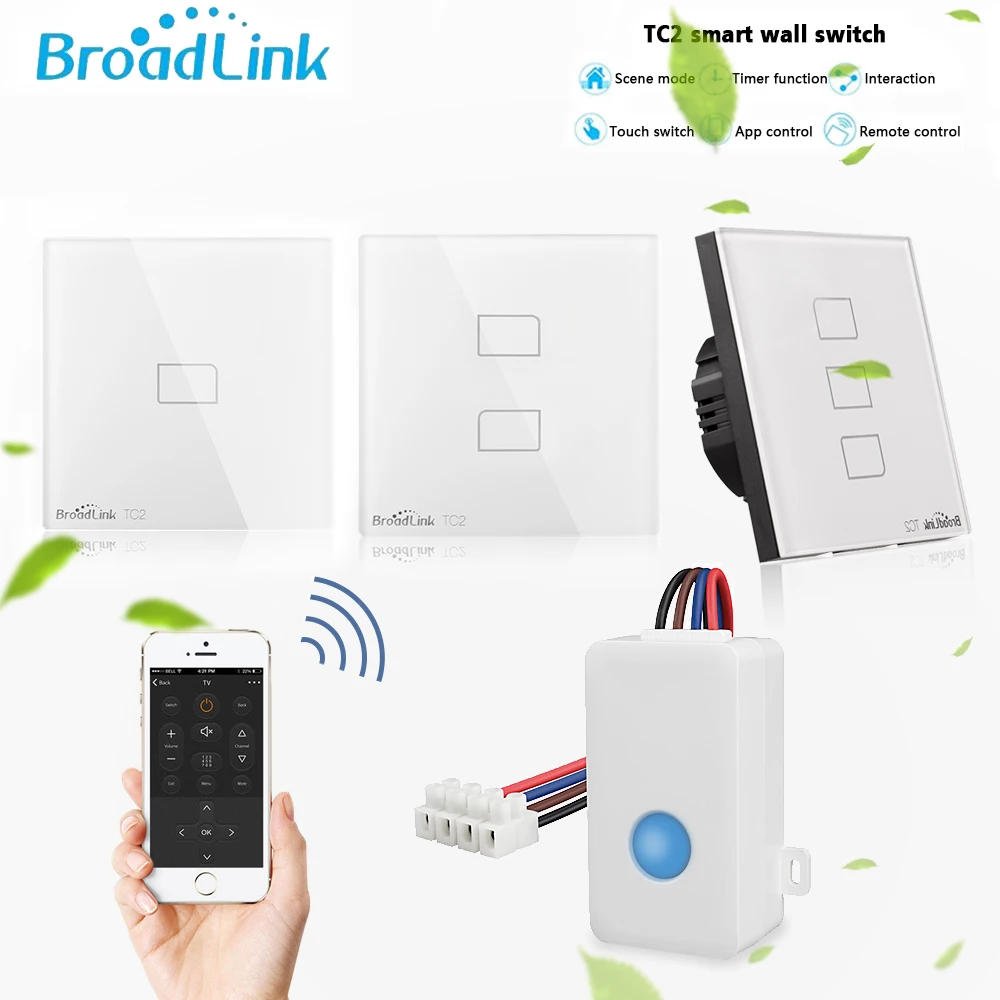 Выключатель Broadlink для умного дома с поддержкой Wi Fi и светильник Ной
