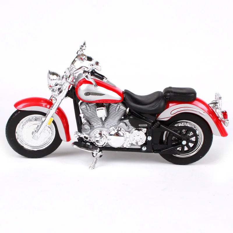 Maisto 1:18 2001 road star red литье под давлением для мотоцикла yamaha модель мотоциклетная