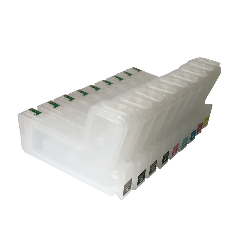 9 шт. 280 мл T5801 T5809 многоразовые картриджи пустые для epson 3800 3805 3880 широкоформатный