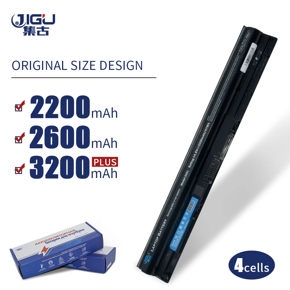 Аккумулятор JIGU для ноутбука HD4J0 K185W DELL 15 3000 5558 5000 5755 5759 3451 3458 3551 3552 3558 5451 | Компьютеры