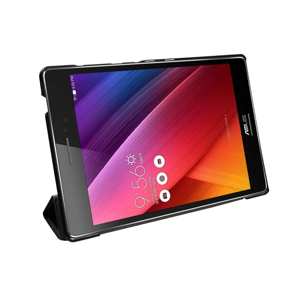 Ультратонкий чехол для ASUS ZenPad S 8 0 Z580C Z580CA чехол-книжка с подставкой кожаный