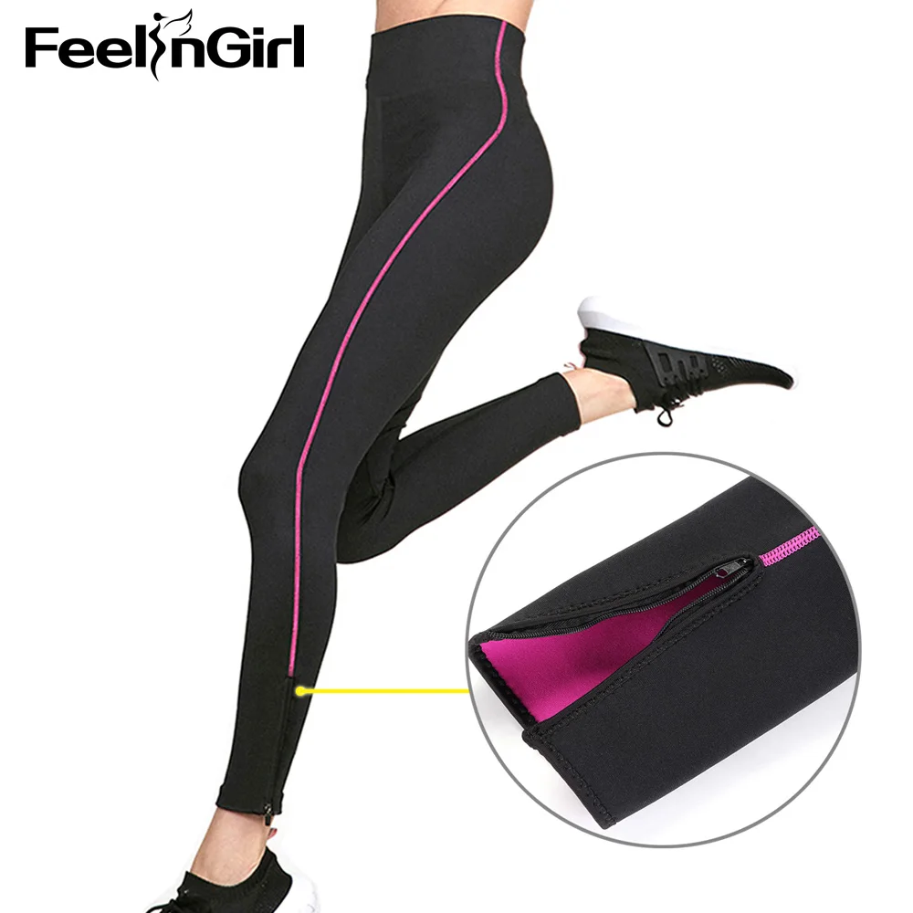 FeelinGirl неопреновые штаны для сауны женские термошейперы похудения