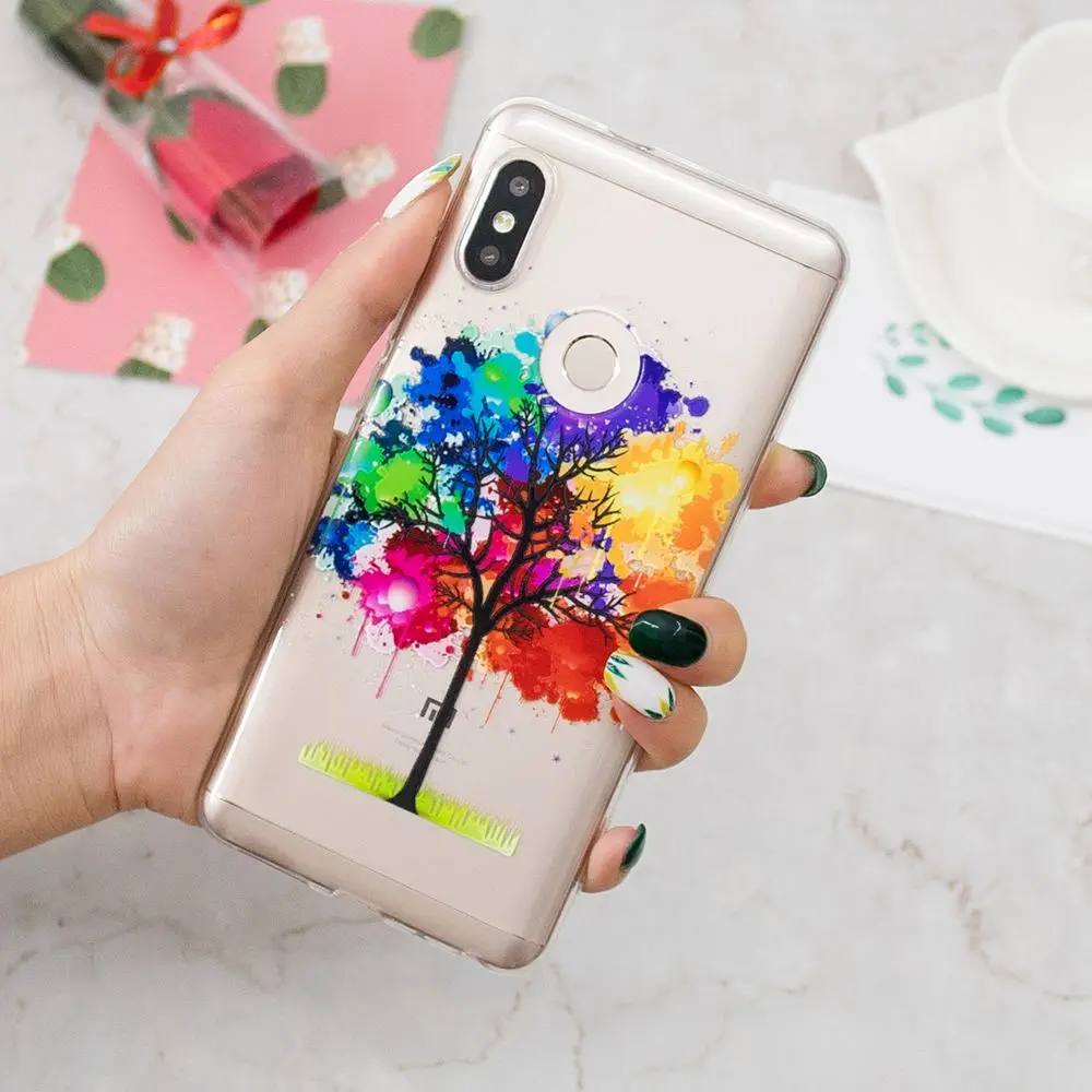 ТПУ чехол для Xiaomi Mi 6X X6 A2 2A мягкий телефона Xiao mi6X 6 X A 2 M1804D2ST M1804D2SE силиконовый