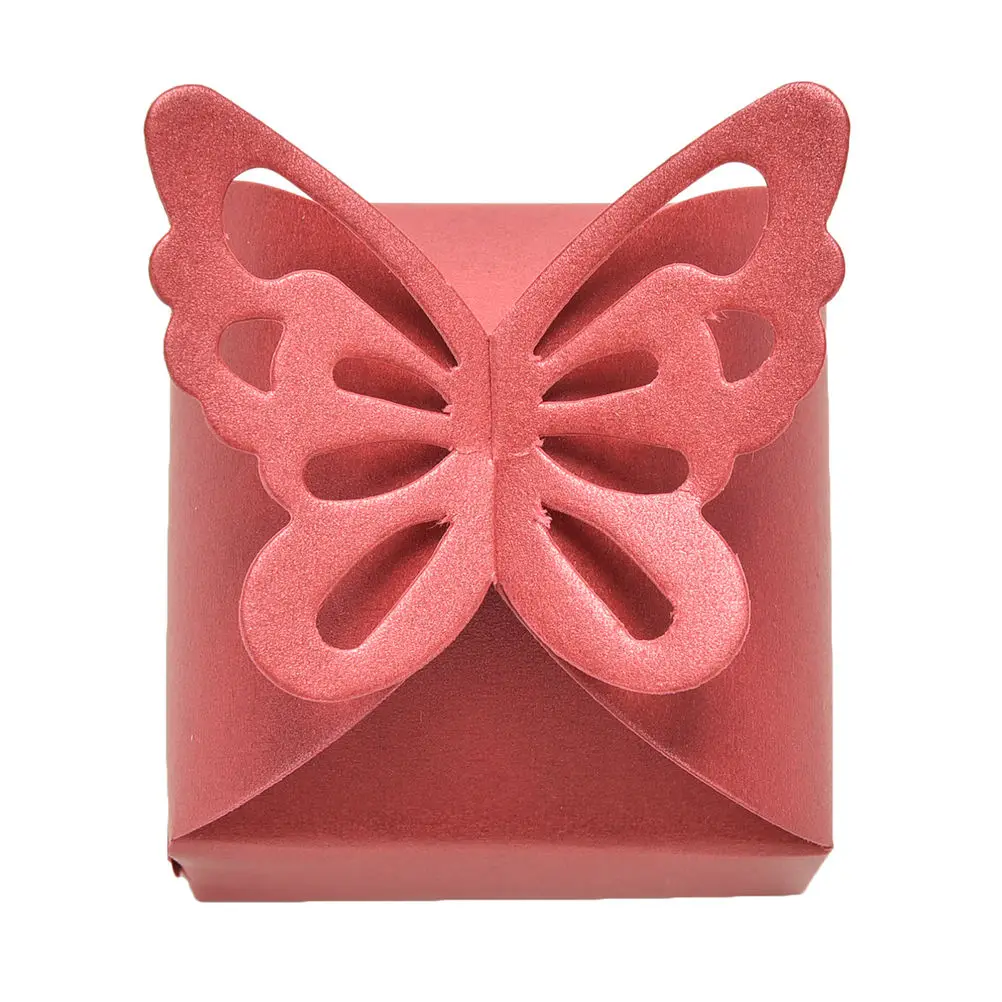 10 шт Горячая продажа DIY вечерние Свадебная конфетная коробка для сладостей с