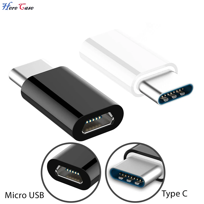 5 шт. в упаковке USB 3 1 Type C штекер к Micro гнездовой адаптер конвертер Разъем для Samsung S9