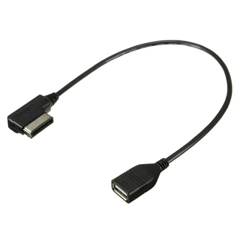 MDI MMI AMI AUX к USB Женский аудио AUX кабель-адаптер провода для AUDI A3/A4/A5/A6/Q5 VW Tiguan, GTI CC Magotan
