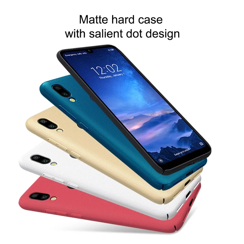 Чехол для Redmi 7 6 26 ''NILLKIN матовый PC жесткий чехол телефона в подарок xiaomi redmi pro