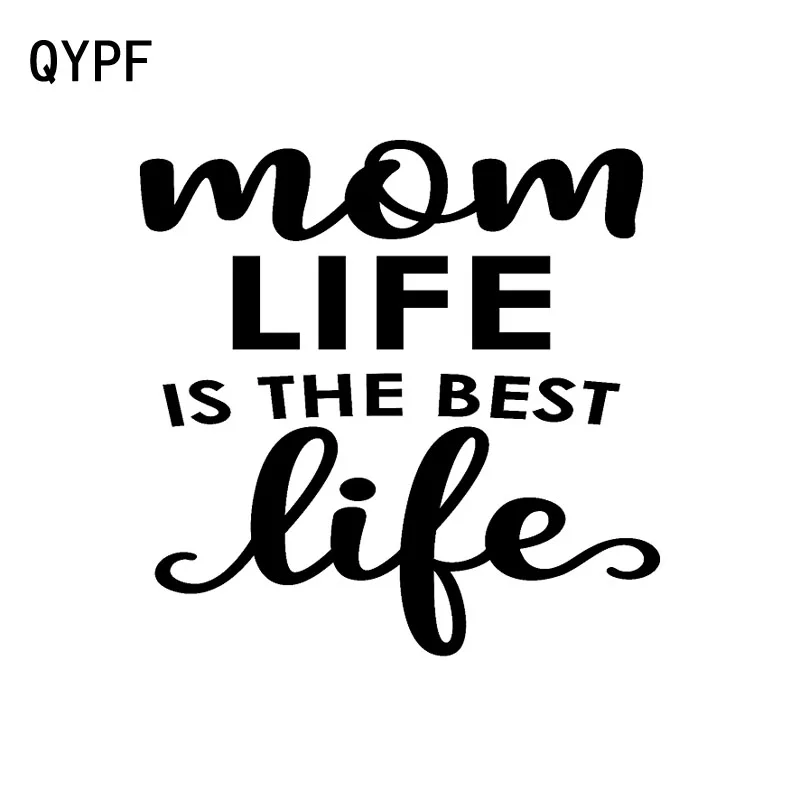 QYPF 13 2 см * Mom Life-лучшая жизнь интересный виниловый стикер для окна автомобиля