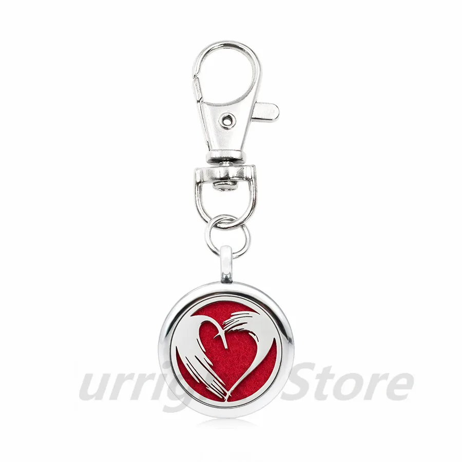 Dog bone shark dinosaur Key Chain essential oil perfume Diffuser locket 25mm with Lobster clasp 5Pads key ring fit pet collar | Украшения и