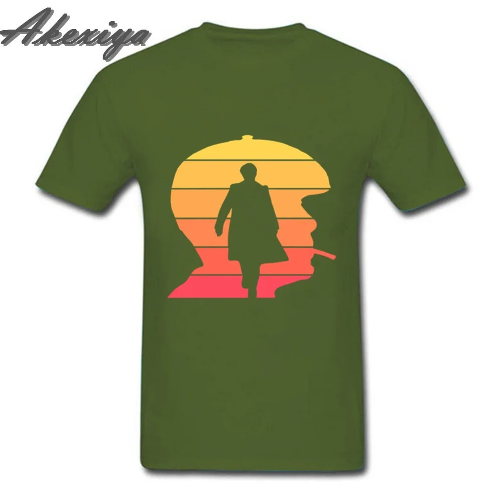 Peaky Blinders Shelby Sunset T Shirt Short Sleeved Cotton Tops Guys Heavy Metal TV Show T-Shirts Printed Men camisetas | Мужская одежда