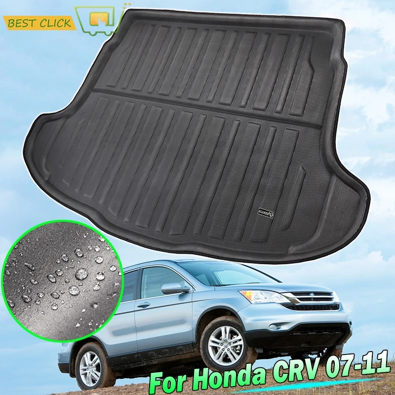 Аксессуары для Honda CR V CRV 2007 2008 2009 2010 2011 коврик багажника заднего автомобиля
