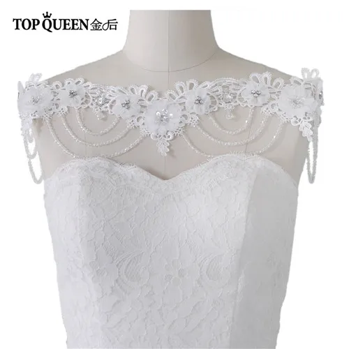 off-white TOPQUEEN G04 отделанное бисером блестящее свадебное обертывание кисточкой Великолепная Длинная свадебная накидка африканская Женская шаль для особых событий - Цвет: off-white