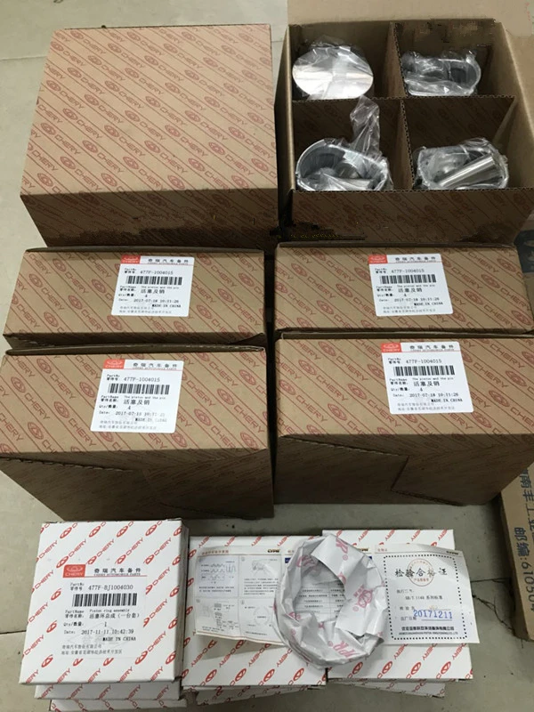 Поршень двигателя/поршневое кольцо для chery a3 a5 fora fulwin 477 477F 1004015|Поршни кольца валы