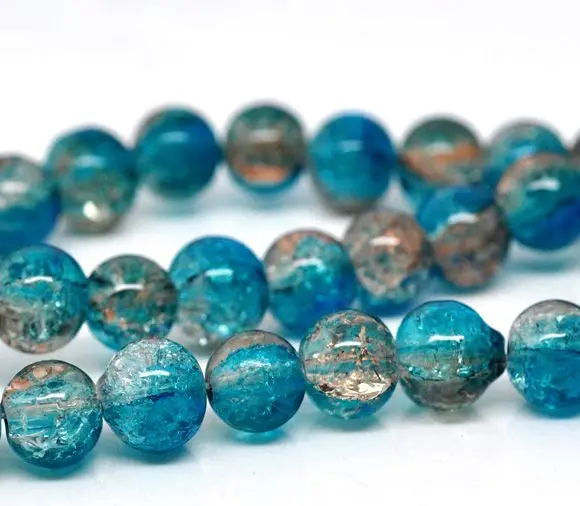 DoreenBeads розница водные липкие бусины синие и светильник кофейные трещины